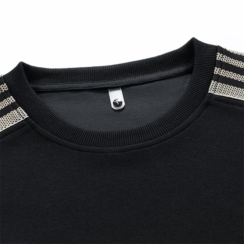 2XL-9XL冬季加绒加厚胖子圆领拼接卫衣男,男装卫衣,星座209