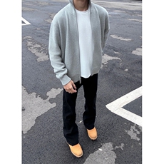 【有货】cleanfit拉链开衫毛衣外套男款针织衫M5653LL-特P55，男装针织衫/毛衣，星座1007（原301D）