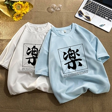 HT73197-P22华夫格t恤男短袖男大码五分袖毛毯，男装T恤，电商A040
