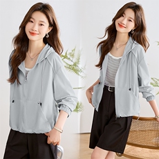 现货！！！时尚防晒衣女2025夏季新款透气轻薄外套，女装防晒衣，以桐