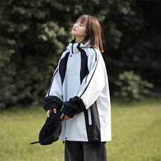 815A-MJ78362-65特秋冬装新款拼接登山服三防冲锋衣外套夹克，男装夹克，星座815A