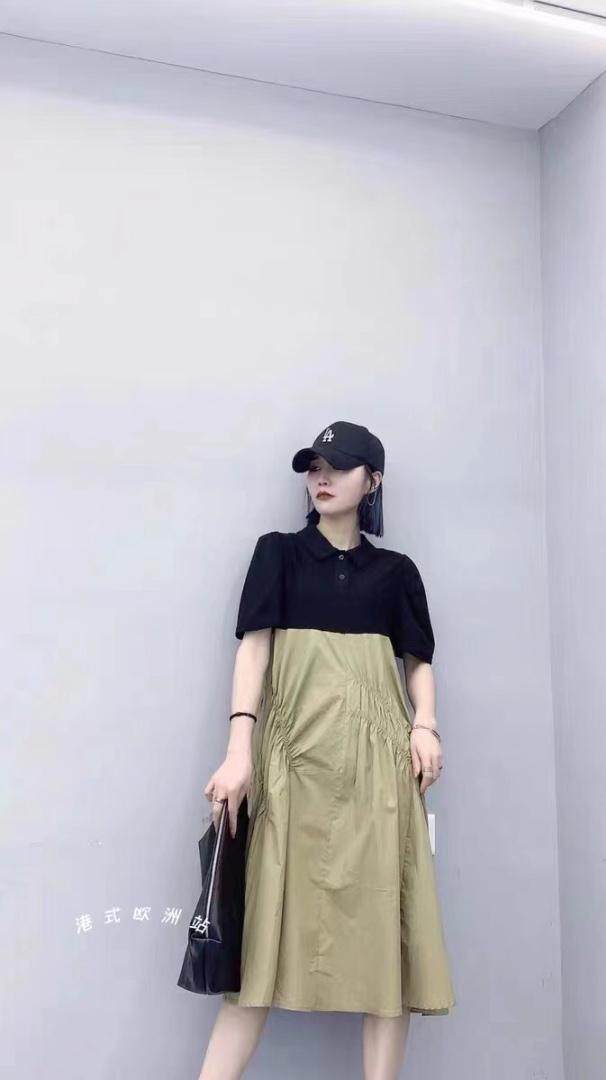 夏季新款连衣裙，女装连衣裙，C&B