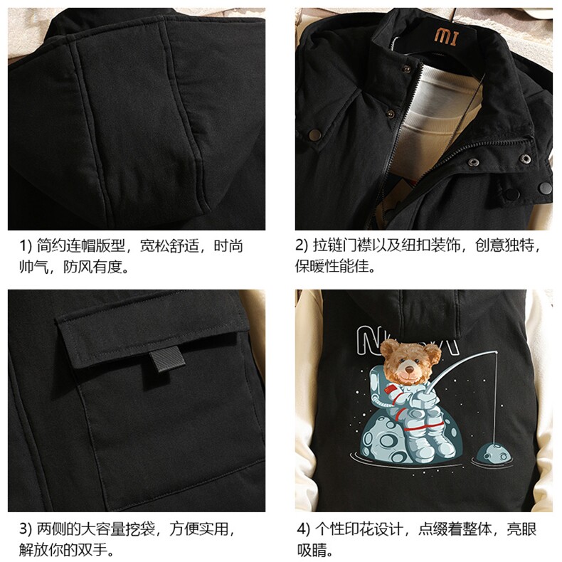 棉马甲男士大码加厚棉背心男坎肩男砖墙MJ47251-P80,男装背心/马甲,电商A040A