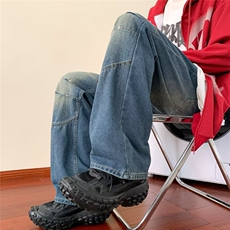 美式牛仔裤男款秋季长裤潮B8186P45，男装牛仔裤，星座1116-2