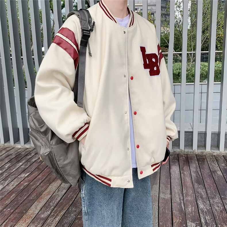 男秋季外套潮牌街棒球服夹克W1048P42,男装夹克,星座1116-2