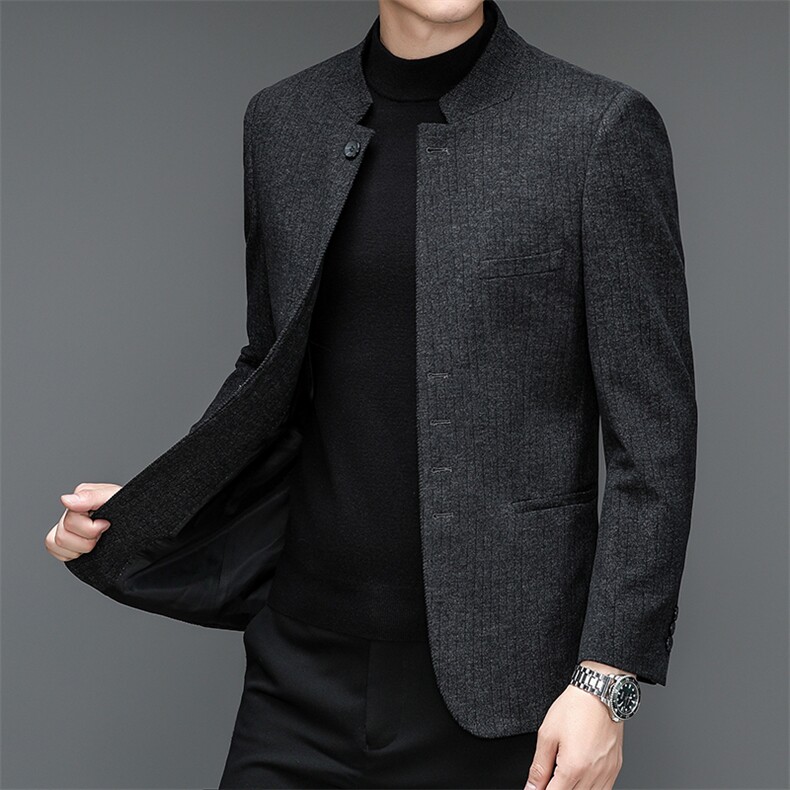 333男士2023秋新款长袖西服休闲外套单装西装P153,男装西服,电商B360