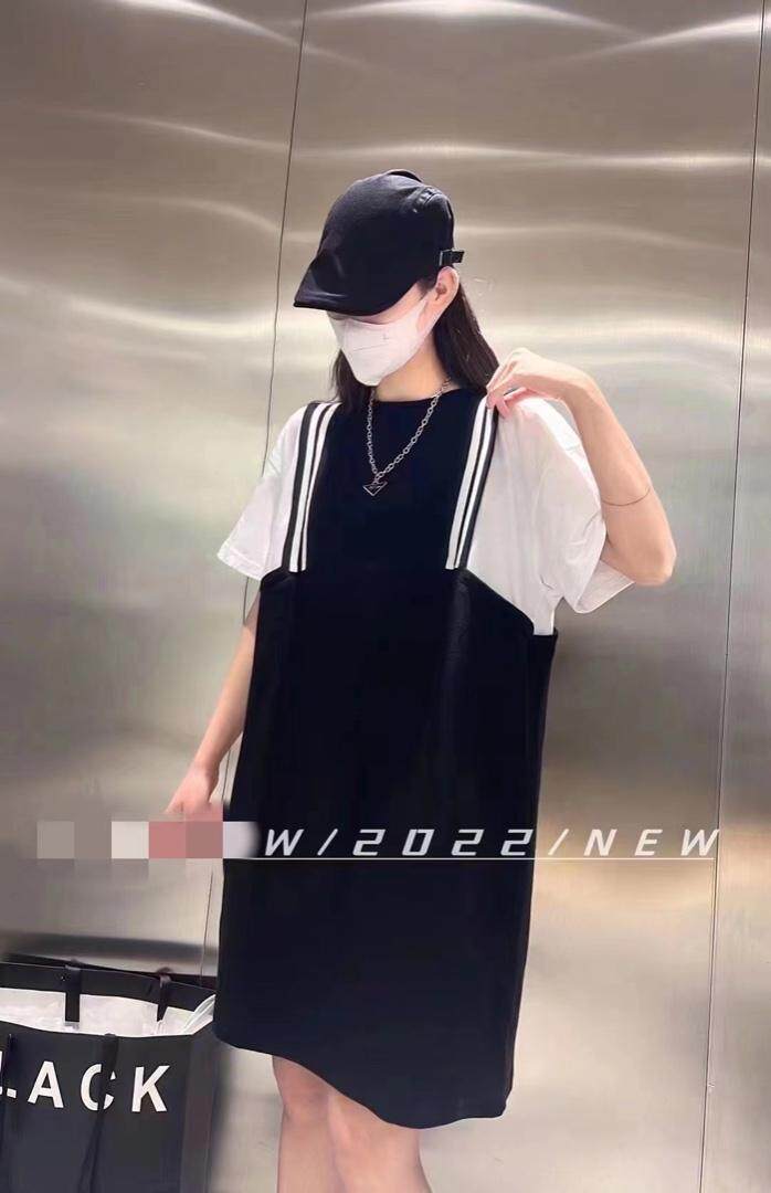 织带撞色裙，其它，一杭