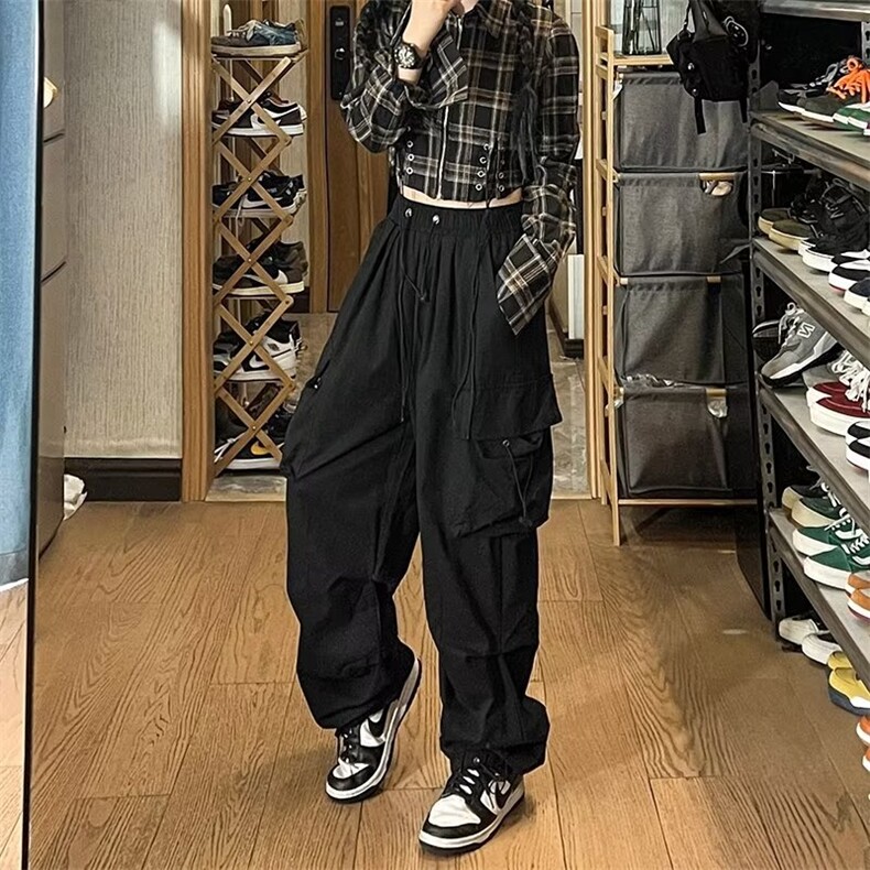cityboy黑武士裤子男夏季日系复古多口袋工装裤高街休闲K0024-P38,男装休闲裤,星座1008