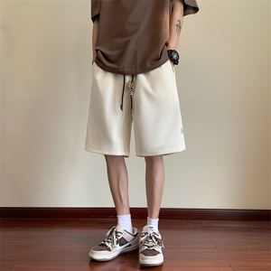 男士直筒短裤男夏季宽松贴标五分裤潮流休闲裤A266-TYKZ714-P25图片