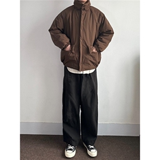 日系冬季大口袋加厚保暖立领美拉德棉服外套，男装棉衣，星座506A