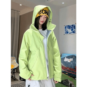 网图有货 户外都市轻量化软壳防水冲锋衣外套夹克男女 A818-P108图片