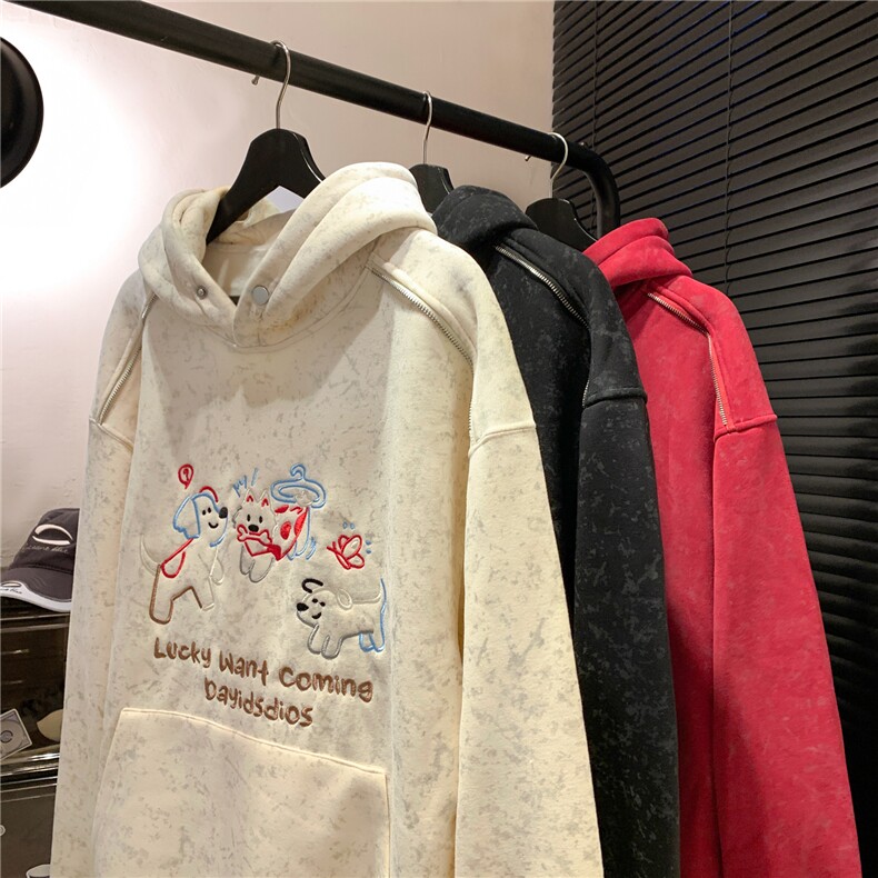 ！2025秋季脏脏布重磅卫衣上衣扎染815A-W2245-P60控88,男装卫衣,星座815A