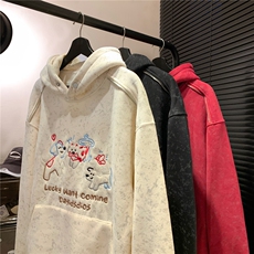 ！2025秋季脏脏布重磅卫衣上衣扎染815A-W2245-P60控88，男装卫衣，星座815A
