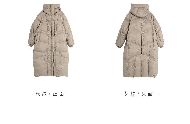 2025年秋季拉链常规长袖立领中长款羽绒服时尚百搭,女装羽绒服,禾雯电商供货