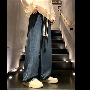 2024美式牛仔裤男款直筒长裤潮 N5533 P46图片
