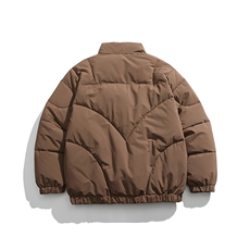 2026冬季新款男装日系潮牌纯色宽松休闲棉服加厚外套MY372-F139，男装棉衣，电商A101（原外27）