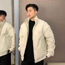 26春装新款美拉德立领飞行夹克boxy廓形休闲百搭外套上衣JK6500，男装夹克，电商A486-1