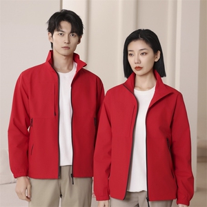 2025春秋防水冲锋衣定制LOGO男女同款二开 夹克外套 LS-999P52图片