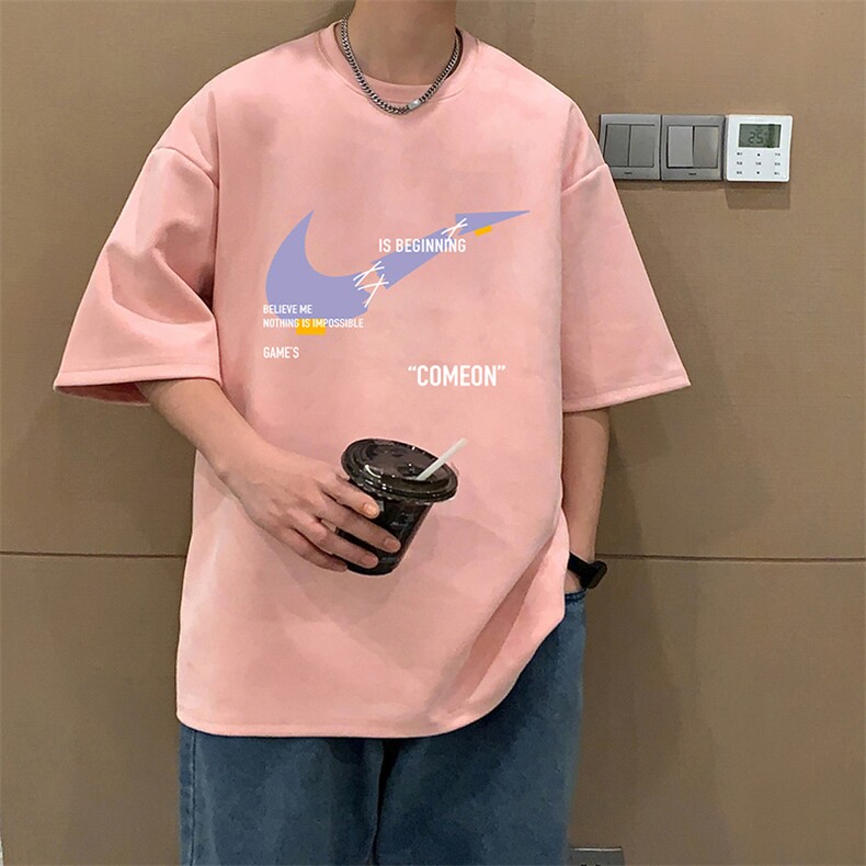 麂皮绒短袖t恤男大码半袖男JD82259-P25,男装T恤,电商A040