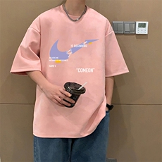 麂皮绒短袖t恤男大码半袖男JD82259-P25，男装T恤，电商A040