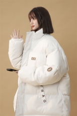 中性棉衣男女棉服立领皮标小牛津防水面料撞色棉袄面包服1609-P75，男装棉衣，星座207