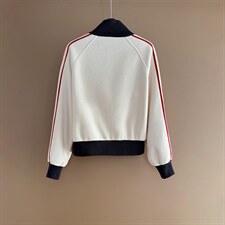 高级感时尚休闲运动服套装女春季新款立领长袖卫衣阔腿长裤两件套,女装套装/套裙,江南