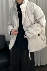 现货冬季立领棉服男加厚保暖潮牌棉衣外套A351-AM2645-P125，男装棉衣，电商A351