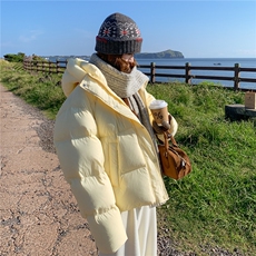 【新款】50白鸭绒泡芙羽绒服2D145-Y8861-P255-控368，女装羽绒服，2D145