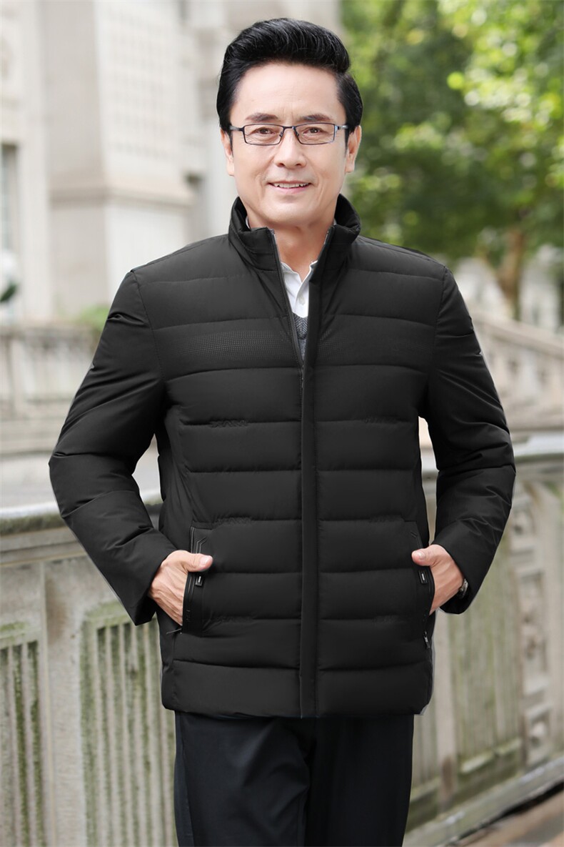 6802/P80大货款！爸爸冬季棉袄中老年外套男休闲商务立领棉服,男装棉衣,星座1216（原钱塘722）