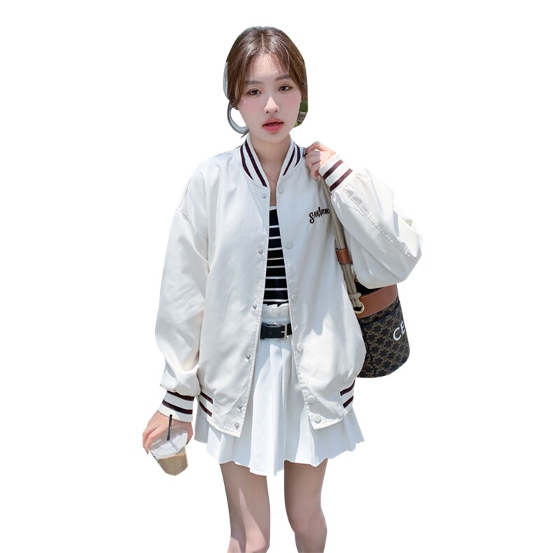 2023年秋季新款棒球服夹克外套B190-82389-P135-K188,女装短外套,一九零