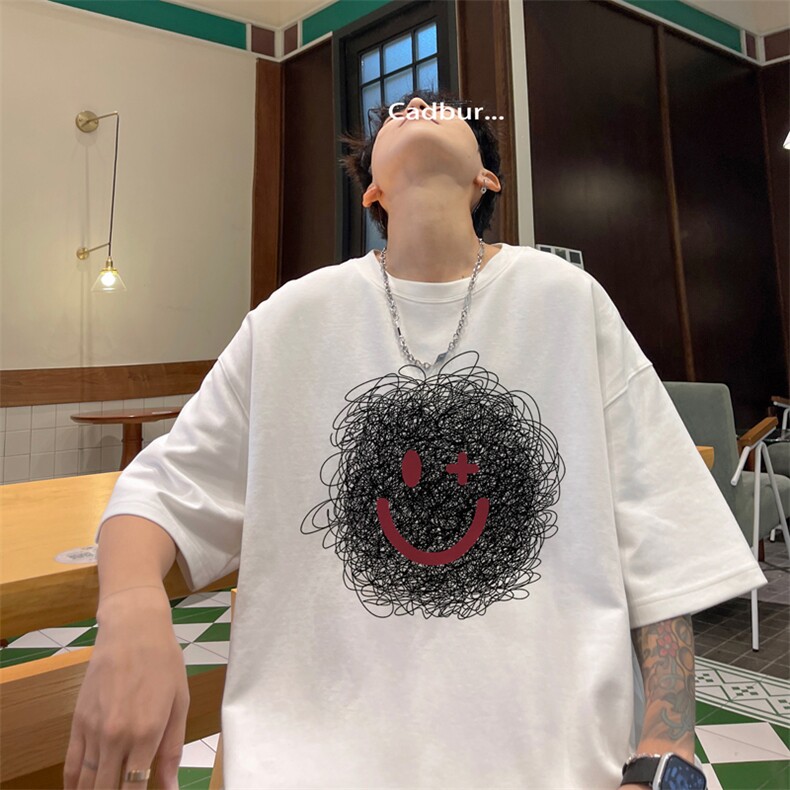量大优供视频230g重磅纯棉短袖T恤男NT213-特P19控38,男装T恤,电商B367