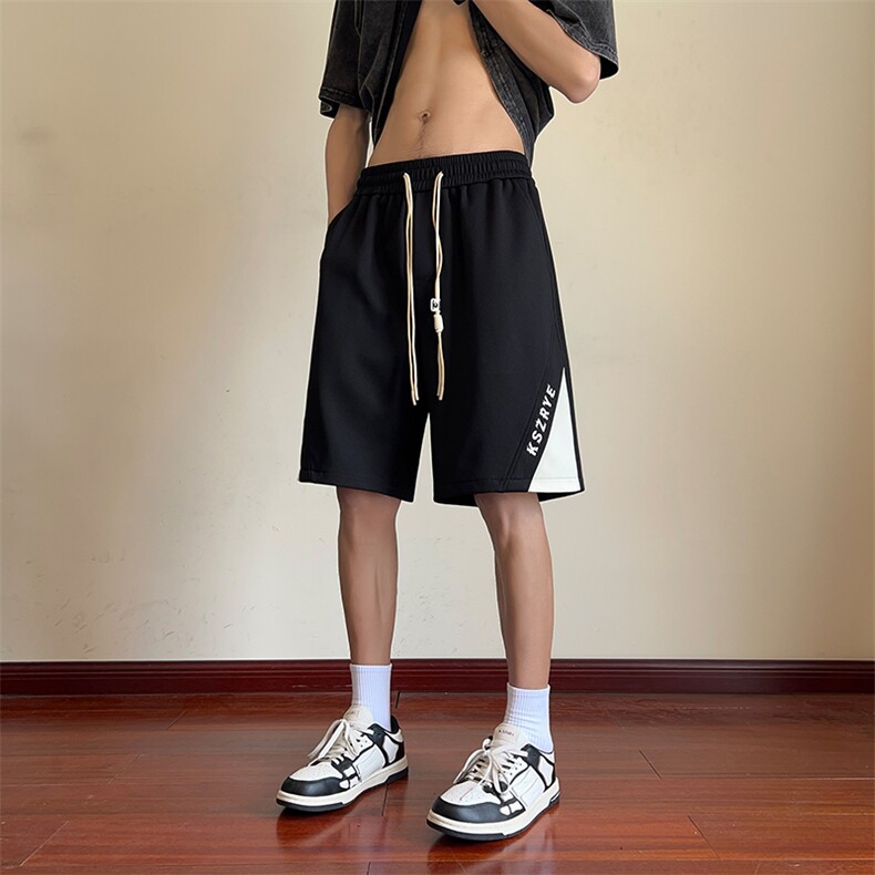 编织绳抖音直播菠萝格杏色休闲短裤五分裤D20*P35控58,男装休闲裤,星座227-2