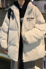 港风秋冬新款保暖立领宽松棉衣外套男MY62039特批65控99，男装棉衣，电商A268A