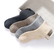 2025年冬季时尚百搭通勤简约抽条长筒袜，袜子，绒织韵羊绒