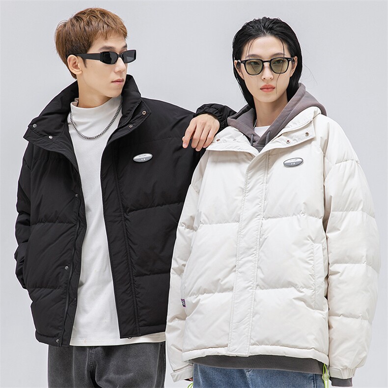 新标90白鸭绒羽绒服2024新款潮流情侣保暖加厚A436-9201-P210,男装羽绒服,电商A436