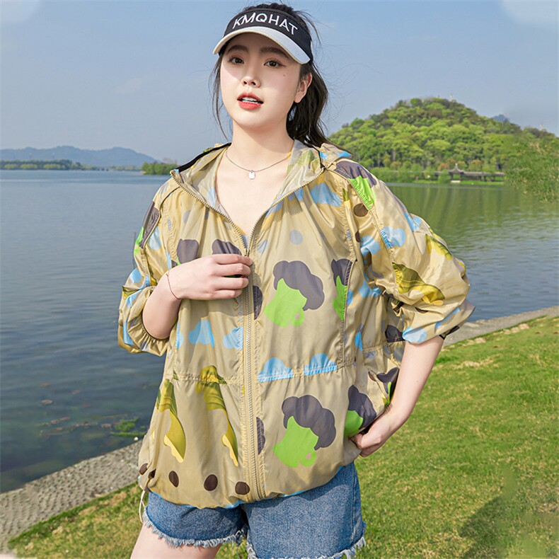 防晒衣女夏2025年新款防晒服RF2C290-2803#-P85-K138,女装短外套,蝶眷