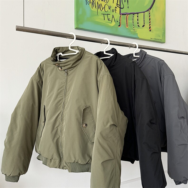 现货机车领bomber棉服MY640P115M-2XL,男装棉衣,电商C313