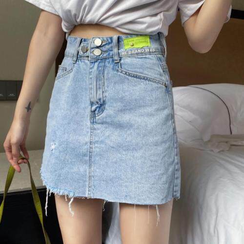 牛仔半裙，女装半身裙，可家 cutiesister