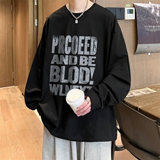 抖音得物供货量大从优可提供视频美式长袖T恤CT773特P25，男装T恤，电商A486-1