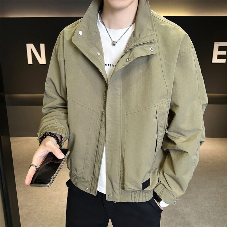 2026春季男装夹克立领外套C317-JK006-P108,男装夹克,电商C317