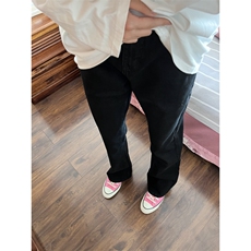 【有货】517弯刀牛仔裤男美式cleanfit微喇裤子高街N083LL-特P32，男装牛仔裤，星座1007（原301D）