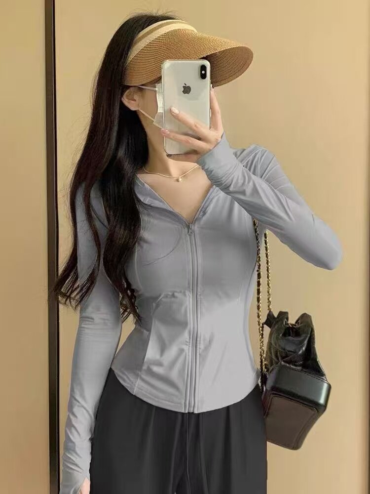 小蛮腰防晒衣,女装防晒衣,唐诺