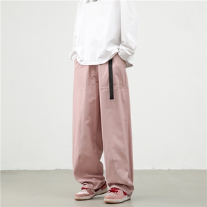 早秋新款卡扣水洗工装裤M~5XL XZ604-KG60-P50控68图片
