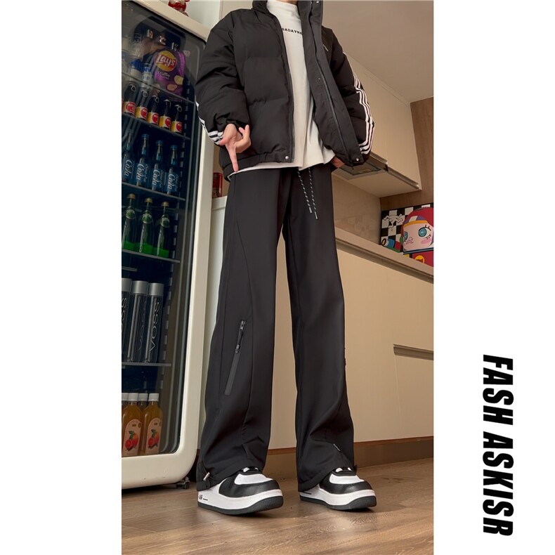 抖音得物品质百搭休闲裤212-2-DY168-特P60加绒特P65,男装休闲裤,星座808A-1