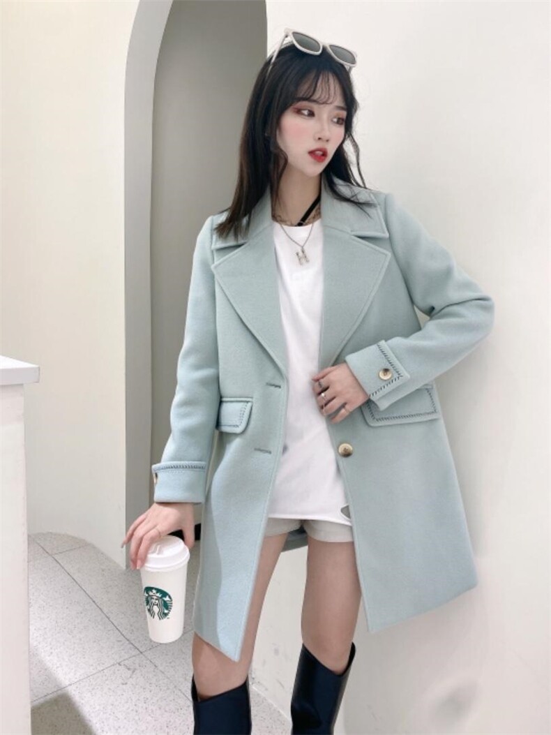 【现货】长款加厚呢料，两个颜色两个码ml，其它，Moshus摩述