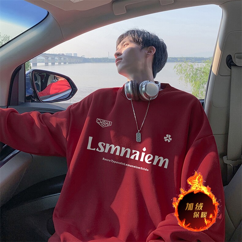 抖音得物供货可提供视频2024秋冬新款重磅美式卫衣DY5791,男装卫衣,电商A486