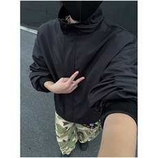 外套男ins高街潮牌港风日系原宿风韩版潮流宽松夹克JK0883-P53，男装夹克，星座308B-2