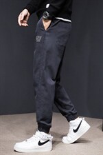 22年抖音秋季新款直筒休闲束脚仿牛仔裤男百搭长裤子潮K532，男装休闲裤，星座815-2