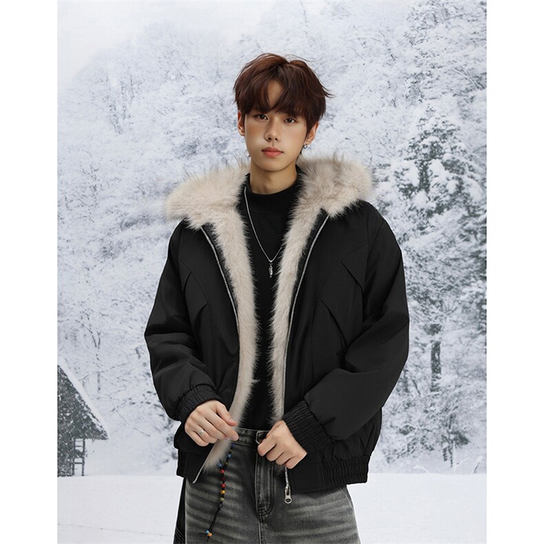 雪景冬季新品美式工装夹克棉服男座山雕加绒外套-A2332P105,男装夹克,电商B241