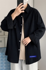 CS15202-P38长袖衬衫男士大码宽松衬衣男寸衫男寸衣，男装衬衫，电商A040